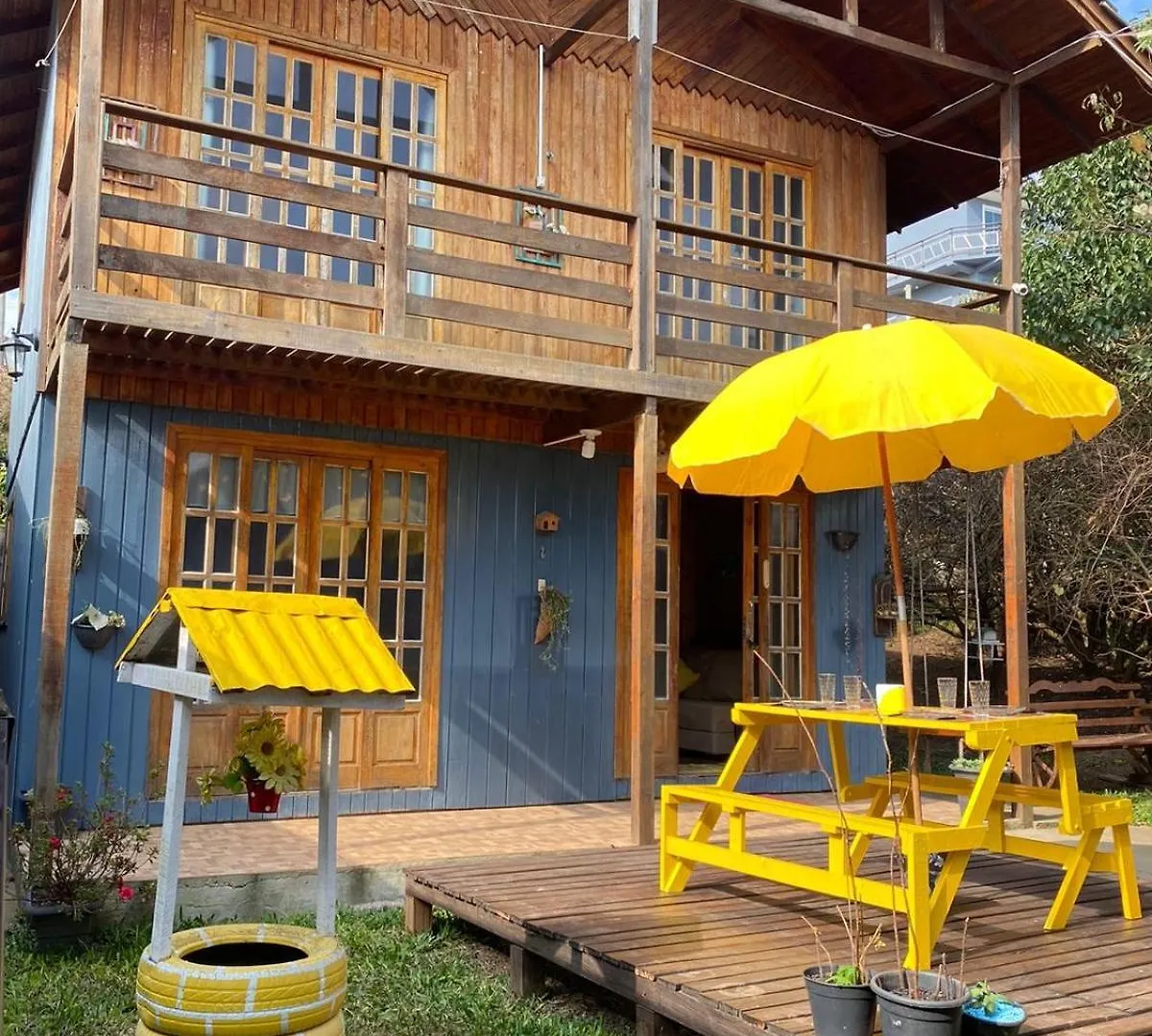 Tatil Evi Chale Boutique Recanto Dos Ursos São Joaquim Brezilya